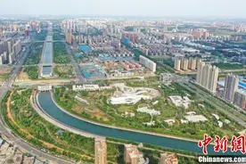 南水北调为何在这里拐弯穿城而过？图片