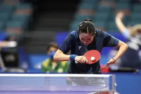 法国一姐袁嘉楠两度零封对手晋级，重回中国比赛激动到哽咽图片