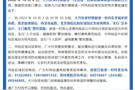 北京大兴区黄村镇发现1名核酸阳性人员，划定高、中风险区图片