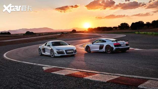 最后的R8 奥迪发布R8 V10 GT RWD车型官图 限量333台