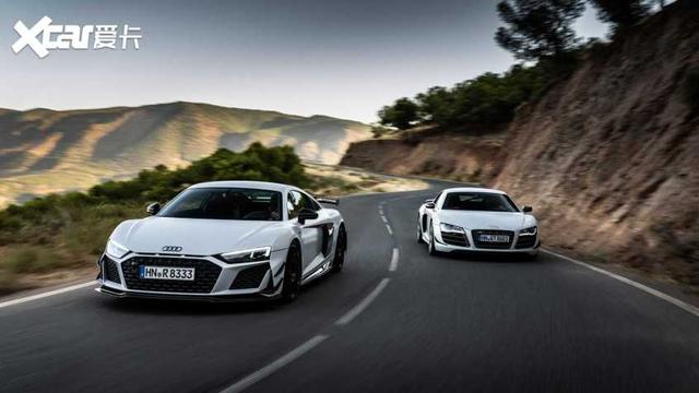 最后的R8 奥迪发布R8 V10 GT RWD车型官图 限量333台