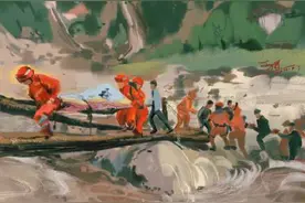 值得铭记！女子画下泸定地震7个感人瞬间图片