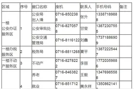 荆州市民之家政务大厅窗口暂停线下服务图片