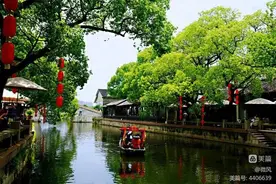 幽雅闲静之惠山古镇图片
