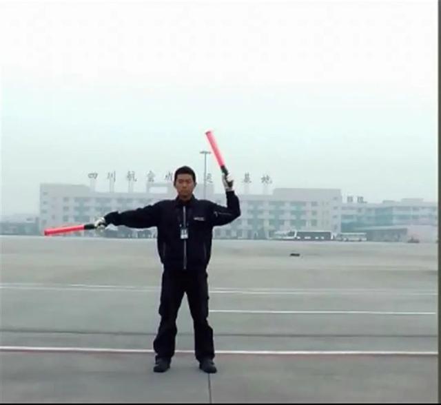 “飞机拜拜员”走红，网友：被可爱到了