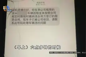 第一次租车，收获一串“教训”图片