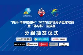 “青州·华邦建设杯”2022山东省男子篮球联赛分组抽签出炉图片