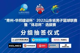“青州·华邦建设杯”2022山东省男子篮球联赛分组抽签出炉图片
