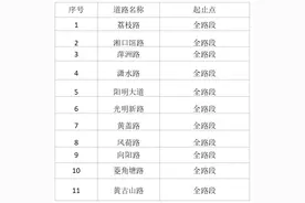 关于零陵城区道路设置严管路段的通告图片