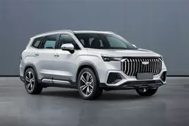 中型SUV/搭2.0T发动机 吉利豪越L申报图曝光图片