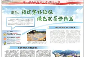 我们这十年｜南平市顺昌县：扬优势补短板 绿色发展谱新篇图片