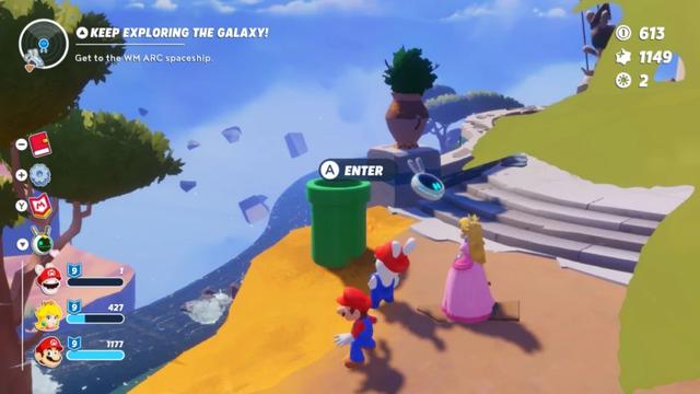 《马力欧+疯狂兔子 星耀之愿》：育碧今年最好的游戏