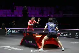 WTT澳门冠军赛王曼昱2-3不敌袁嘉楠，无缘16强！张本智和上演一轮游图片