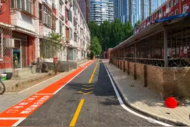 三里屯街道这个40年楼龄老小区，40天焕然一新图片