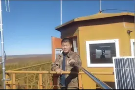 男子在大兴安岭当15年瞭望员，这不是“社恐天选”，而是奉献和坚守图片