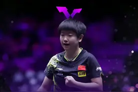 孙颖莎WTT澳门冠军赛夺冠图片