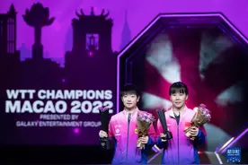 乒乓球——WTT澳门冠军赛：孙颖莎女单夺冠图片