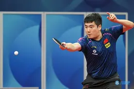 因不得体庆祝动作，梁靖崑被中国乒协取消后续国际国内比赛资格图片