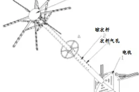 阴雨天衣服很难晾干咋办？这位初中生灵机一动设计了一款“旋转式烘干晾衣架”图片