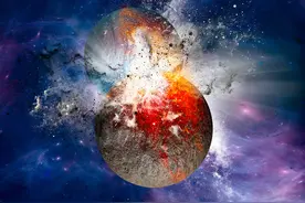 月球仅在几个小时内形成？最新研究称：由地球和神秘行星撞击残骸物聚合图片