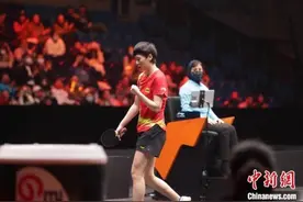 新乡WTT世界杯决赛：王曼昱战胜韩莹挺进八强图片