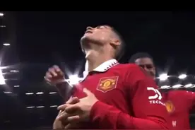 用进球宣告回归，欧联杯曼联3-0谢尔夫，C罗收获新赛季主场首球图片