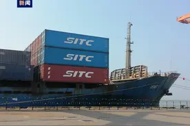北部湾港—缅甸直航航线正式开通图片