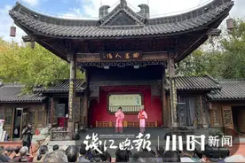 一出《陆游与唐婉》唱得热闹！度周末时光，到千年运河畔来看大戏图片