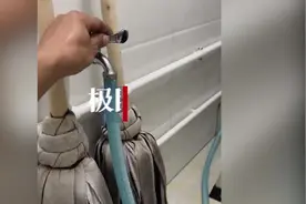 男子自制加热神器洗澡，笑称：很安全，效果很好图片