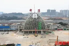 今日起，邵阳站站改进入主体施工关键期图片