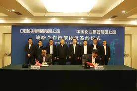 中国供销集团与中铝集团签署战略合作协议图片
