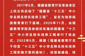名校长后备人选|福州第十五中学蔡隆：正能教育，最大限度发掘每个学生潜能图片