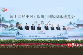 第十三届中国（徐州）国际园林博览会开幕，65个特色展园集体亮相图片