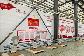 新华医疗：车间挺起党建与生产经营融合墙图片