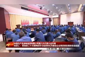 湘电集团第六次党代会开幕 刘志仁出席并讲话视频封面