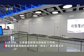IN视频｜年内正式开通！带你抢先试乘深圳地铁12号线图片