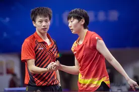 全国冠军赢了世界冠军！国乒混双有了“双保险”图片