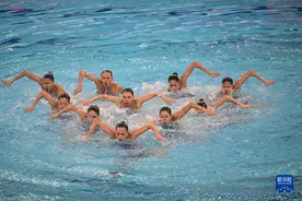 游泳——2022年全国花样游泳锦标赛开赛图片