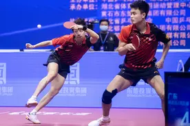 （体育）乒乓球——全国锦标赛：林高远/周启豪男双夺冠图片