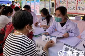 18个科室联合出动 惠民义诊走进南宁市澳华社区图片