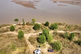 郑州疫情中，被困黄河滩上的22天图片