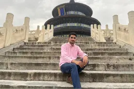 参加北京冬奥会开幕式演出的巴基斯坦青年李辛：在北京生活，我变得更乐观更活跃图片