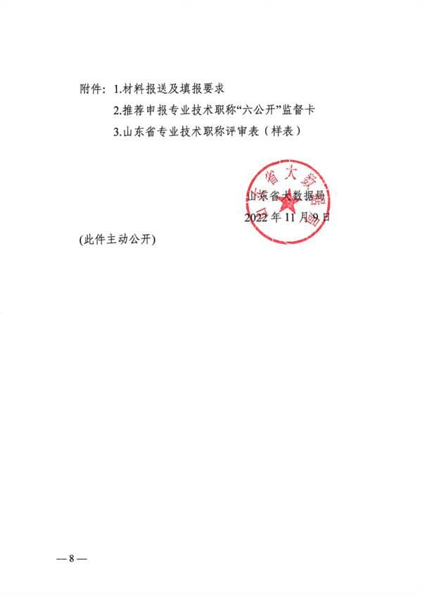 ��Ӫ�з�����������2022��ȴ����ݹ���רҵ���߼�ְ����������֪ͨ