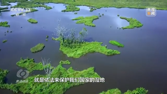 ç„¦ç‚¹è¿è°ˆä¸¨ä"¥æ³ä¸ºç›¾ åˆæŠ¤æ¹¿åœ°