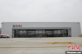 探访四川首个飞机拆解业务图片