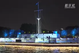APEC灯光秀闪耀曼谷湄南河畔图片
