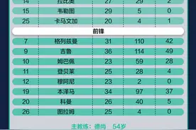 世界杯D组大名单：豪华进攻端，法国期待卫冕图片