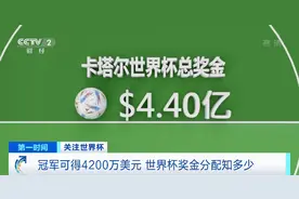 这届世界杯，奖金创纪录图片