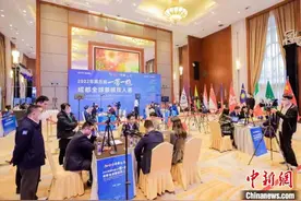 第五届“一带一路”成都全球象棋双人赛收官 赵鑫鑫/时凤兰夺冠图片