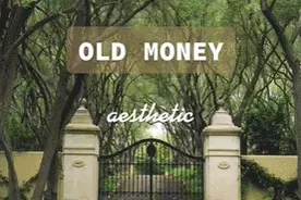 今天来聊聊爆火的“老钱风”图片